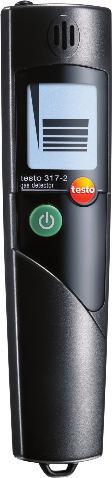 The convenient gas leak detector for beginners testo 317-2 Highly practical gas leak detector for fast checks on gas pipe connections, with visual bar display.