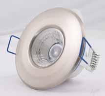 8W LED Fixed Dimmable Downlight - Warm White - White LED5400CH5WD 230V 4.8W LED Fixed Dimmable Downlight - Warm White - Chrome LED5400SC5WD 230V 4.