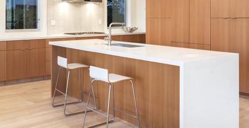 06 HIGH OR LOW BENCHES Avoid back ache and ensure your counter height is optimised for you.