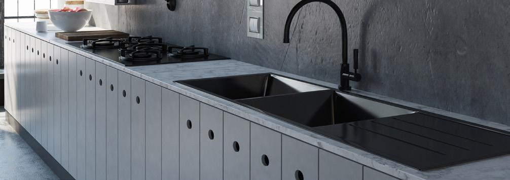 While more expensive initially, high-end, deeper and larger models contain splashes while simultaneously accommodating large pots and pans or other