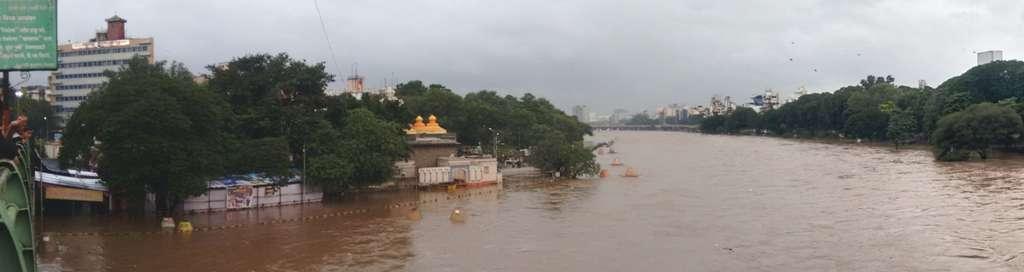 road getting submerged during monsoon