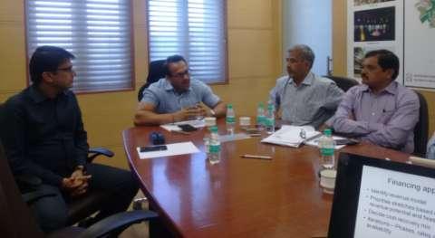 Meeting with Municipal Commissioner on 5 July, 2017 for project