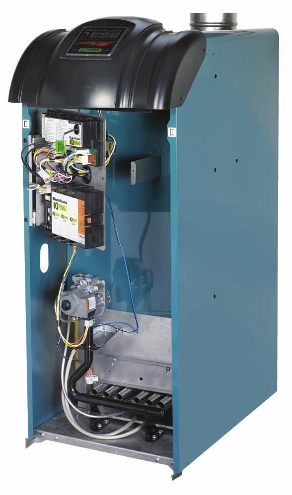 control system IQ Boiler Control Integrates aquastat, relay, and ignition functions