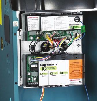 It simplifies boiler operating controls by combining all the typical boiler safety controls, including ignition, into one central control module.