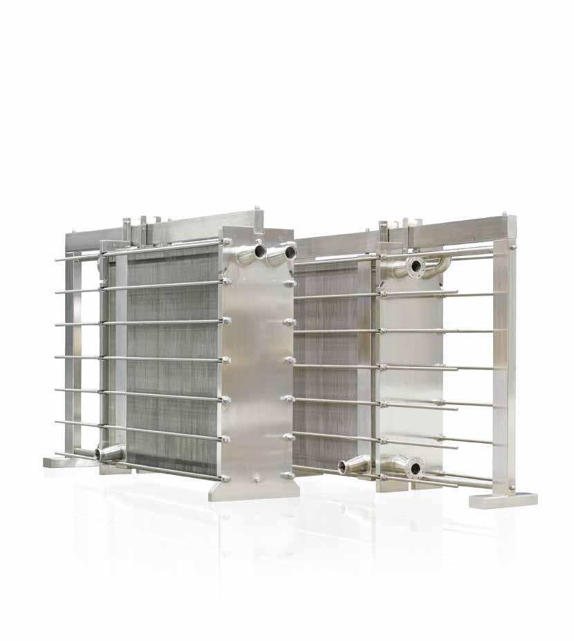 thermolinepure For all processes that involve cooling and heating in the food and beverage industry, the thermolinepure product line has a plate heat exchanger which is ideally suited for this