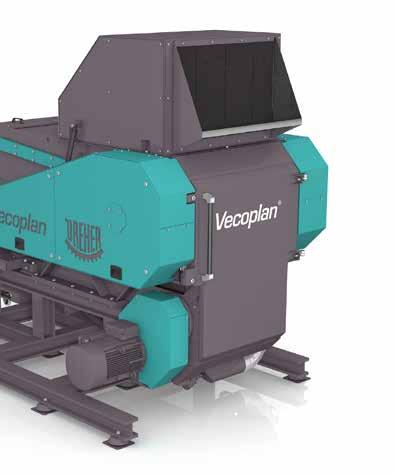VD 1100 Combined-shredder-granulator From bulk to granulate with a single maschine The Revolution for plastic recycler and processors The VD 1100 is the shredder-granulator combination specially