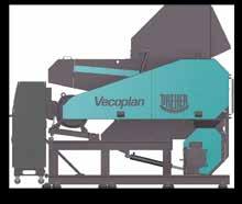 high performance and durable shredder-granulator combination that offers optimum milling results and quality.