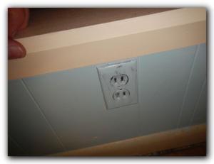 20. Observed numerous old outlets in the home.