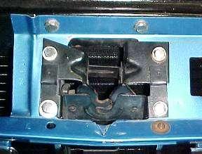 Locate and remove the Hood Latch Assembly.