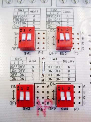 APPENDIX A - CHECK OUT AND ADJUSTMENTS Table A-9 ECM Blower Set-Up (BMLV) Dip Switch Adjustment Chart For Input 0.50 USGPH TO 0.85 USGPH SW1 - HEAT SW2 - COOL DIP Switch Position POS.