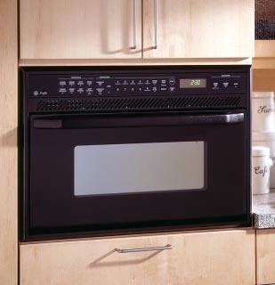 GE microwave ovens offer design flexibility with the ability to be built into the wall or installed over your range in place of a hood.