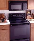 GE Profile microwave and microwave/ convection ovens with sensor controls, offer an appealing array of cooking options.