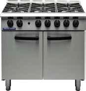 221 150 915 1085 MISCELLANEOUS Model Hob Dimensions Gas Price (exc. VAT) Options Power kw FF18 GAS FRYER 400mm 400 400mm wide single pan fryer 115 25 2,185.