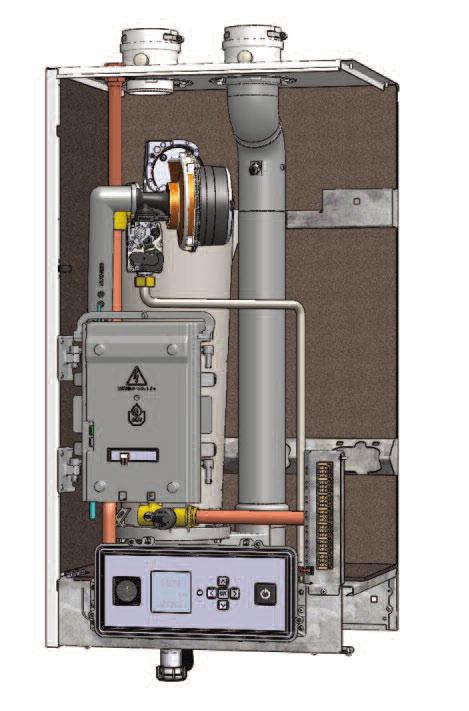Outlet/Combustion Air Inlet Adapter 3 PARKIT02 Polypropylene Vent Pipe 4 PTRKIT123 Supply/Return Temperature Sensor 5 PARKIT01