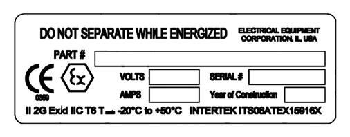E HDE, EFP Labelling Information Connector Labels Labels are printed from microsoft access ex-serial numbers1.mdb Data entered and stored in ex-serial numbers.