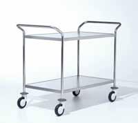 3 Goods carriers Basket trolley SPRI W The basket trolley is designed for storage and transport of empty, stacked/nested, modular, wire sterilization baskets and tote boxes, and for storage of loaded