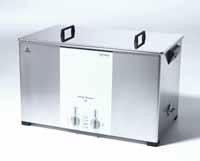 8 Instrument reprocessing: Soiled zone Getinge Ultrasonic 300 Ultrasonic cleaning unit with 28-liter bath capacity, for cleaning up to 3 medical-norm tray baskets.
