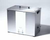 28 11 100 220-20 Getinge Ultrasonic 0 Ultrasonic cleaning unit with -liter bath capacity, for cleaning of instruments either in wire basket or in medical norm DIN tray baskets.