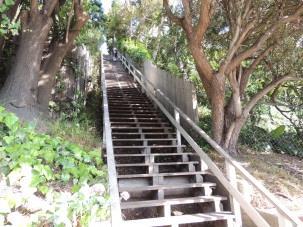 Entrada/Adelaide Year built: 1934 Excellent example of an early public stairway in Pacific Palisades; rare example of a wooden public stairway.