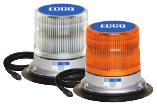 Eight 3 watt LED s provide unrivalled flash intensity Double or quad flash operation with high/low intensity control Die cast aluminium base is coated against corrosion & designed for vibration