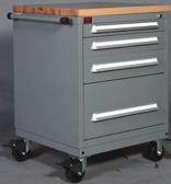 MODULAR DRAWER CABINET ACCESSORIES Housing Options Deduct Forklift Base Removes forklift channels and closure strips from housing Decreases overall height of housing by 2-1/" Cost effective option