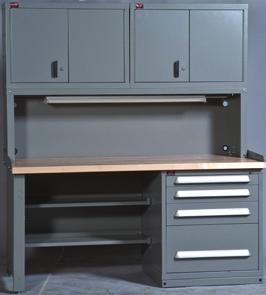 CUSTOM DESIGN WORK BENCHES Work Bench Conceptions Choose pre-engineered units (single catalog number) or build your own by modifying the "consist of" lists.