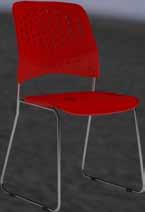 Chairs 10-398VNP Red shown