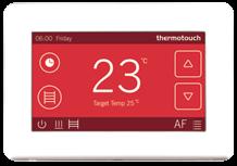 Dual floor heating and appliance control Compatible with popular sensor probes Portrait and landscape screen modes Smart, energy saving heating modes Boost function Available in Black and White W88 x