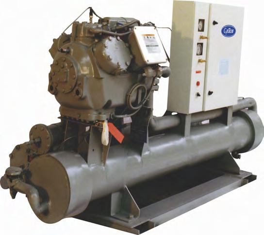 WATER COOLED LIQUID CHILLER 30HKP Water Cooled Reciprocating Compressor Liquid Chiller-Small Size Cooling Capacity: 15.7 and 23.5 Ton (55.3 and 82.