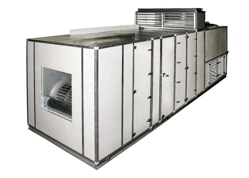 COOLING TOWER 50ZA Double Skin Cooling Package Unit Cooling Capacity: 30 to 100 Ton (105 to 352 kw) Air Cooled Roof top units.