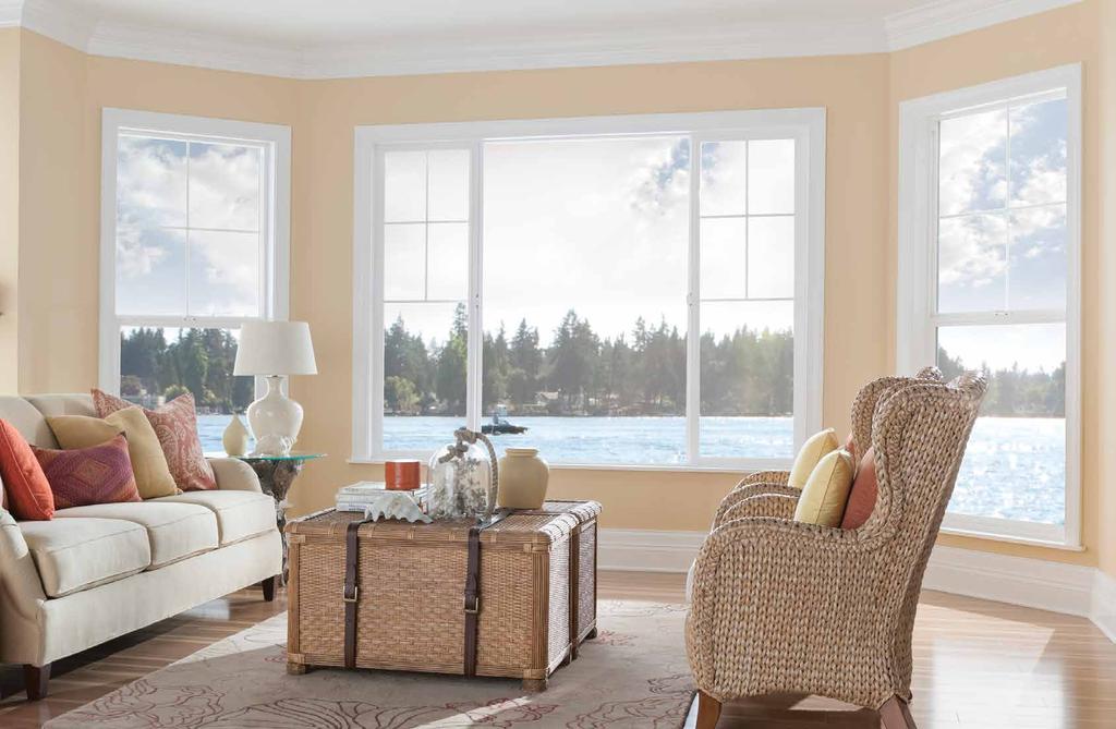 Clean Lines Enjoy Your View Beautiful, worry-free vinyl windows. Improve the look of your home with beautiful, durable, vinyl windows from Milgard.