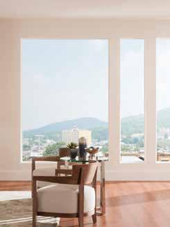 Define your home with Windows Style Line Series windows can be combined to include different operating styles, so you can mix and match throughout your