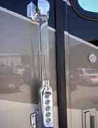 TIFFIN MOTORHOMES ALLEGRO BUS Chapter 12 WINDOWS, AWNINGS, VENTS & DOORS Keyless Lock The Bus will be equipped with keyless lock entry that is incorporated into the grab handle (Figure 12-5).