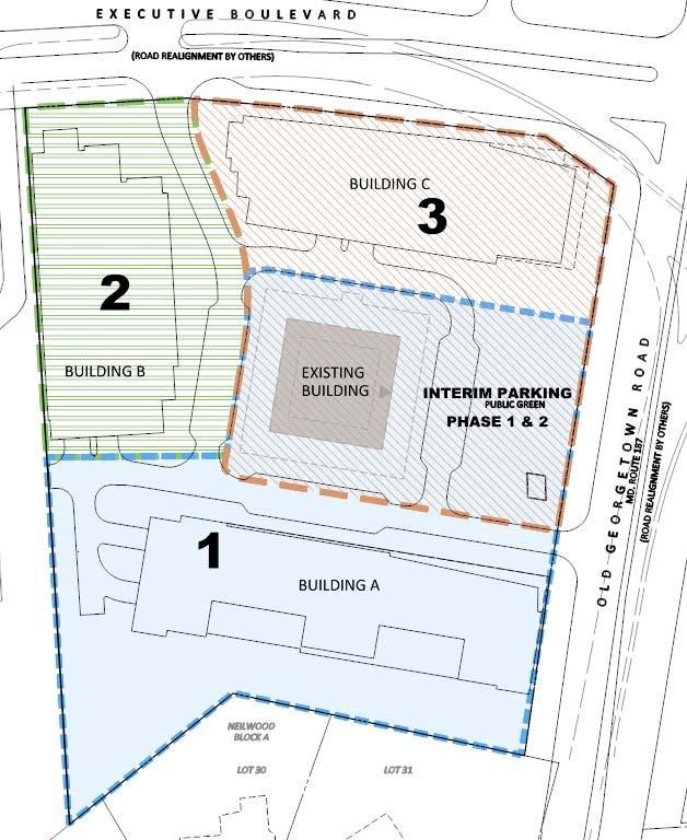 Figure 9: Proposed Phasing Plan Phase 2 Building B, with approximately 214 to 233 age-restricted multi-family dwelling units.