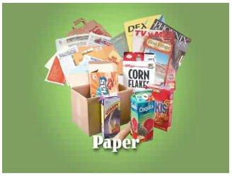 Phoenix Recycles Paper cardboard food boxes junk mail wet strength paper board
