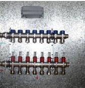 Control Box includes terminals Flow Valve to allow hot water to the manifold and the Pro-Pipe mat Mounted on a 1.