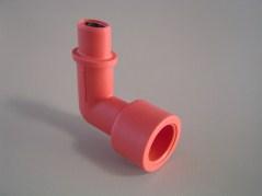 0m Red Elbow 90 Oval/Oval To connect the Oval Pipe to