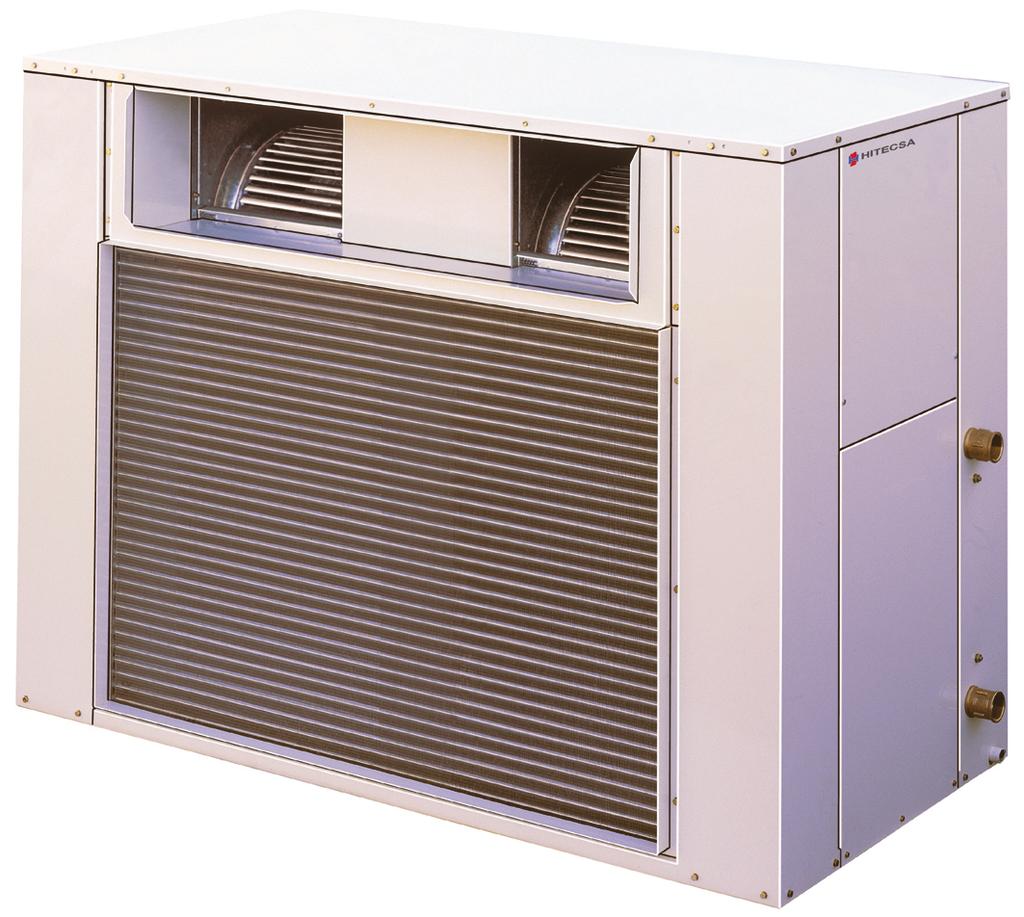 WATER CHILLER UNITS AIR COOLED CONDENSER CENTRIFUGAL FANS HEAT PUMP. EWCBZ COOLING ONLY.