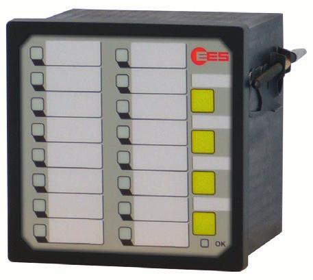 two voltage ranges available as option Very bright bicolour-leds with large viewing angle and slide-in