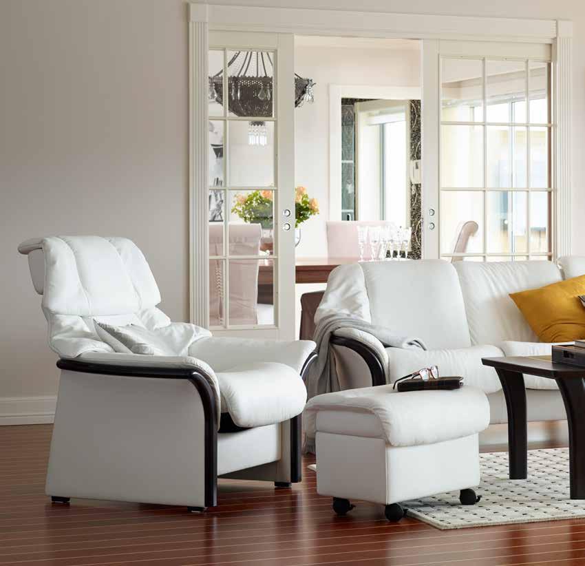 50/51 Gratifying functionality Lean back in the soft Stressless Eldorado, and experience its welcoming comfort.
