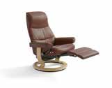 D:28" Seat height: 15¾" Stressless Wing (M) Classic Chair, W:29½" H:39¾" D:28" Seat height: 16½" Classic elevator ring The Stressless elevator ring adds an extra 1 ¼" sitting height to Classic base