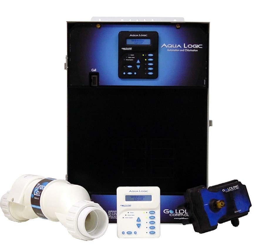 Aqua Logic Automation and Chlorination (actuators, cell & remote display not included - order