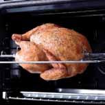 HEAVY-DUTY ROTISSERIE Thermador Professional Built-in Ovens offer the best performing rotisserie available.