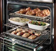 7 cubic feet of cooking space, the 30-inch Thermador Professional and Masterpiece Series Ovens are the largest on the market*, capable of handling even the largest dinner parties.