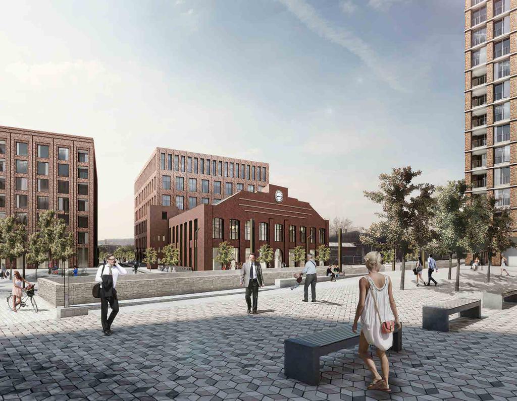 OUR PROPOSALS The proposal to invest 350million in the regeneration of this brownfield site could deliver: 550 new homes (including a mix of 1, 2 and 3