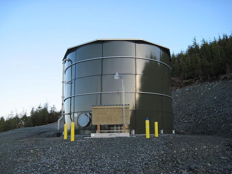 Water Supplies: Sources A public waterworks system An elevated tank A pressure tank designed to American Society of Mechanical Engineers (ASME) standards for a pressure vessel with a reliable