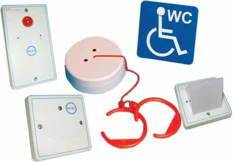 1.2.7 Disabled Toilet Alarm (BVOCDTA) BVOCDTA Disabled Toilet Alarm OmniCare System Interface Power Supply Output Fuse Alarm Type Battery Backup Dimensions Alarm Controller Over door Light / Sounder
