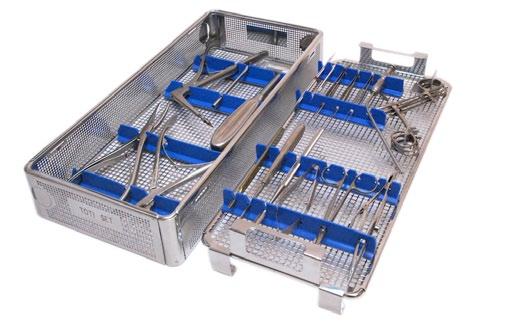 Trays for ophthalmic and ENT instruments empty tray 133.360.