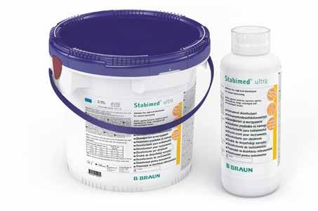 MANUAL HIGH-LEVEL DISINFECTANT Stabimed ultra approved and listed by Karl Storz PROPERTIES Highly