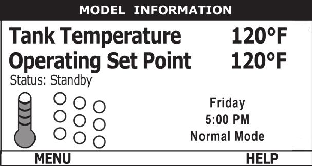 Differential Settings Adjustable user setting(s) 1 F to 20 range; factory default is 2 F. The water heaters covered in this Instruction Manual will have 3, 6 or 9 heating elements.